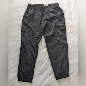 Old Navy Stretchtech Black Joggers L NWT